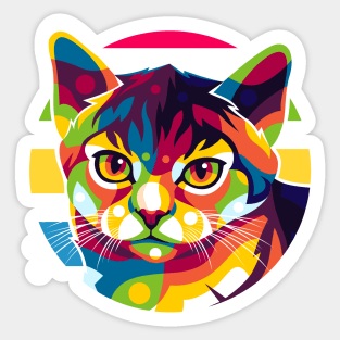 Cute Cat Sticker